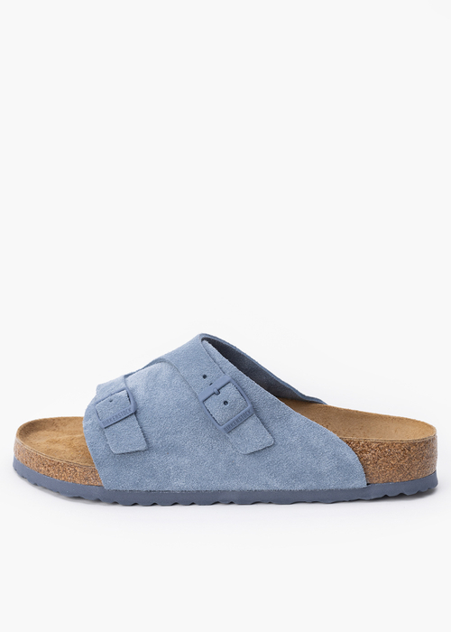 Herren Pantoletten BIRKENSTOCK ZÜRICH LEVE ELEMENTAL BLUE