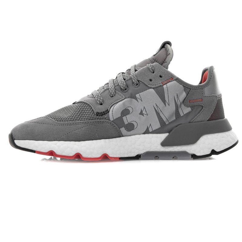 Adidas nite jogger gris best sale