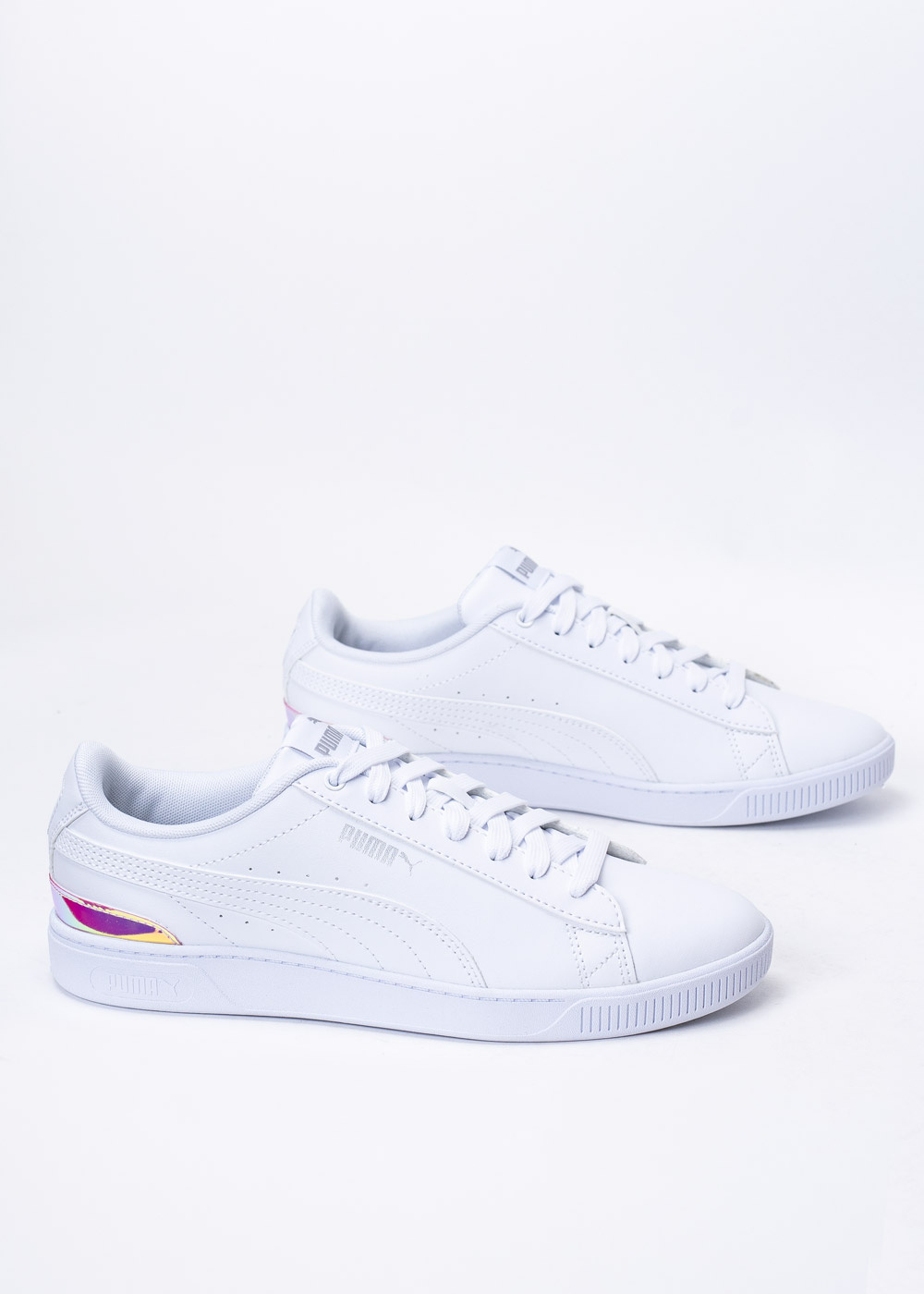 Damen Sneakers Weiß Puma Vikky 3 Holo 30,99 € Sneaker Peeker