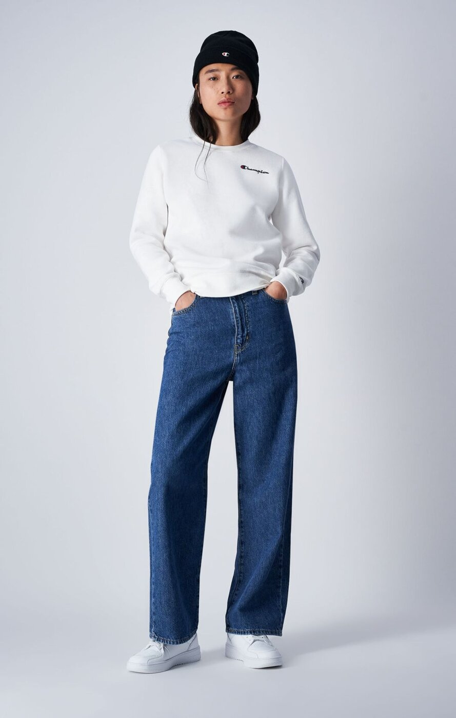 Champion sweater outlet damen jeans