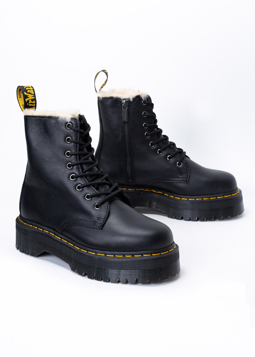 Damenstiefel Schwarz Dr. Martens JADON Black Pisa - 178,99 € - Sneaker ...