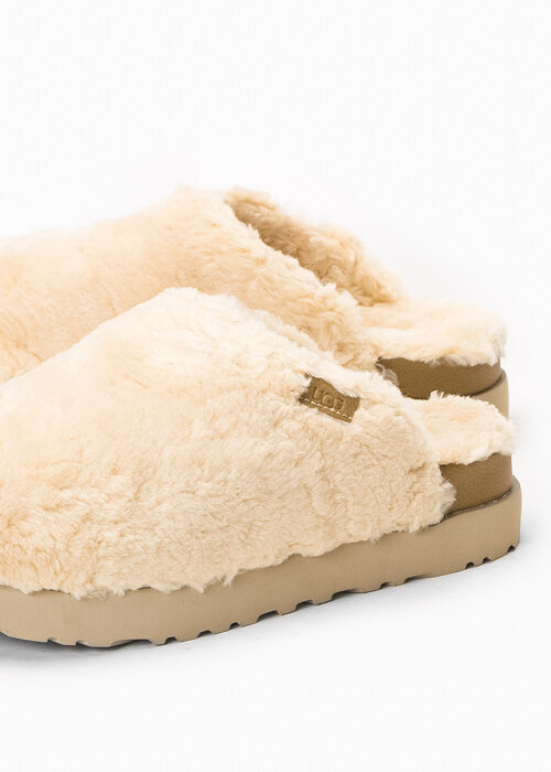 Damen Hausschuhe UGG W FUZZ SUGAR SLIDE