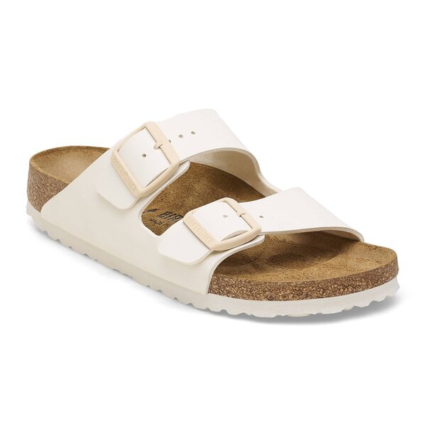 Damen Pantoletten BIRKENSTOCK ARIZONA BF EGGSHELL  