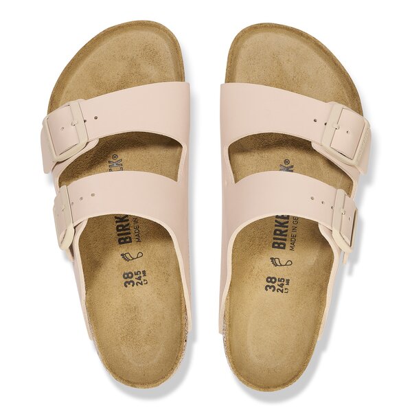 Damen Pantoletten BIRKENSTOCK ARIZONA BF NEW BEIGE  