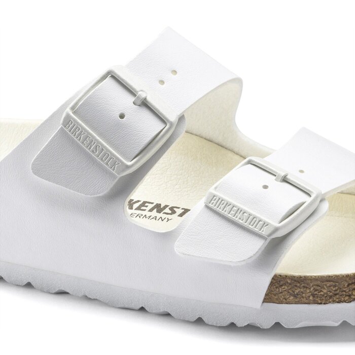 Damen Pantoletten BIRKENSTOCK ARIZONA BF White