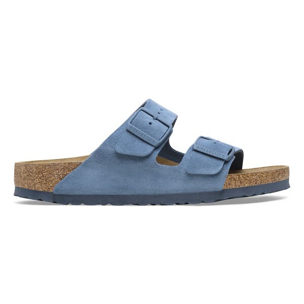 Damen Pantoletten BIRKENSTOCK ARIZONA LEVE ELEMENTAL BLUE  