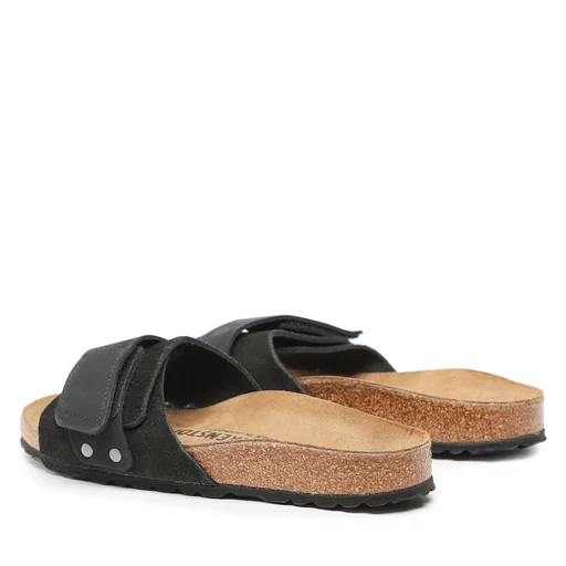 Damen Pantoletten BIRKENSTOCK BIRKENSTOCK OITA W LENB/LEVE BLACK