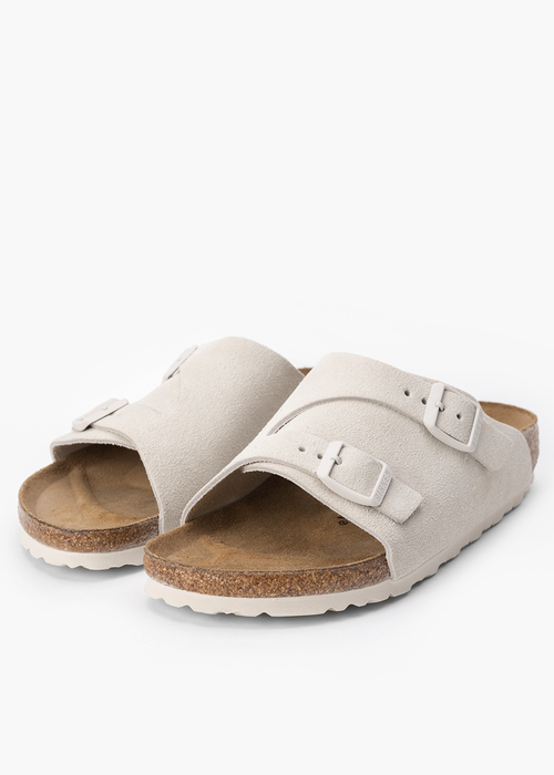 Damen Pantoletten BIRKENSTOCK ZÜRICH LEVE ANTIQUE WHITE