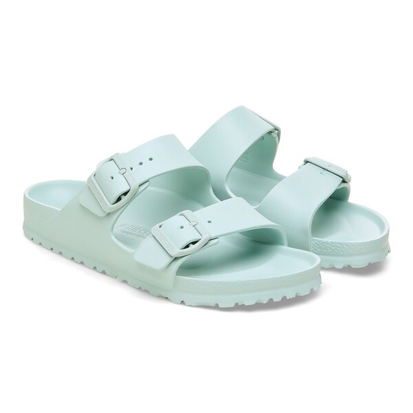 Damen Pantoletten Birkenstock Arizona Essentials EVA Surf Green