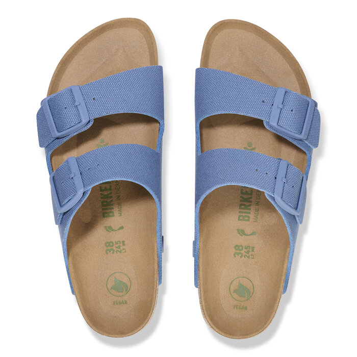 Damen Pantoletten Birkenstock Arizona Rivet Logo Textile