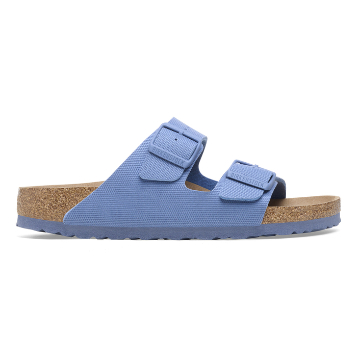 Damen Pantoletten Birkenstock Arizona Rivet Logo Textile