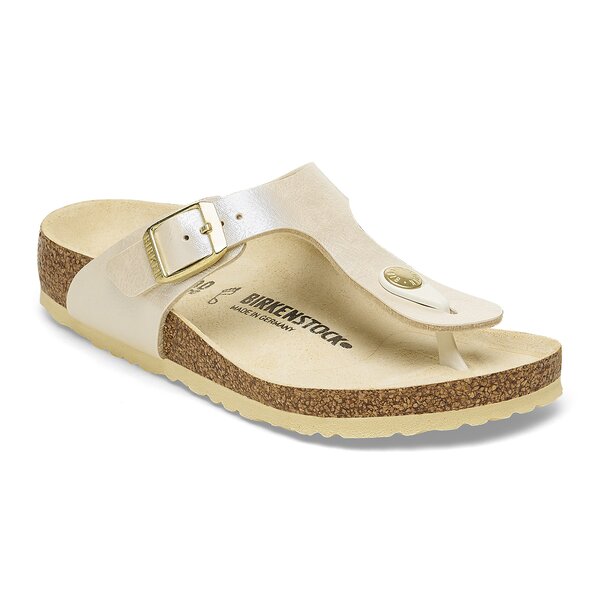 Damen Pantoletten Birkenstock Gizeh Kids BS Birko-Flor