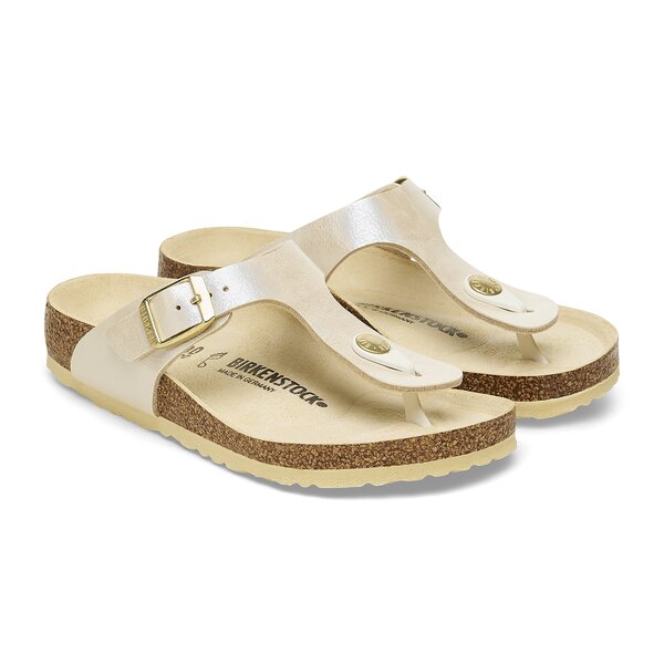 Damen Pantoletten Birkenstock Gizeh Kids BS Birko-Flor