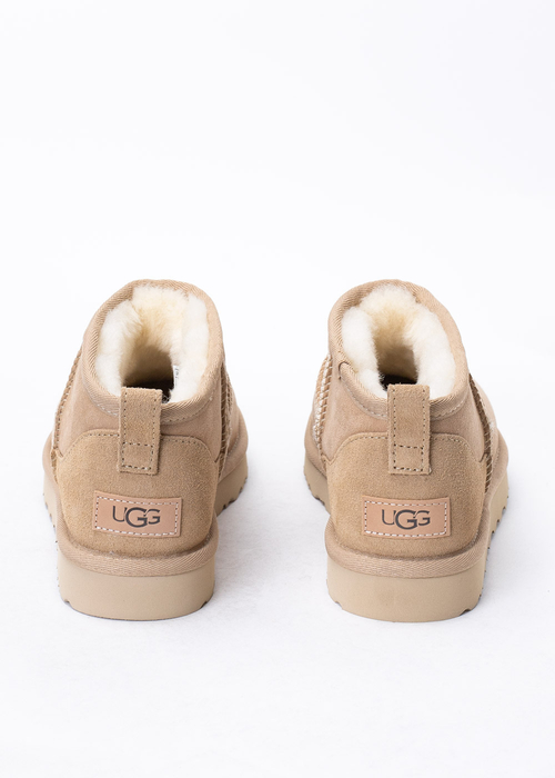 Damen Schneestiefel Beige UGG W CLASSIC ULTRA MINI