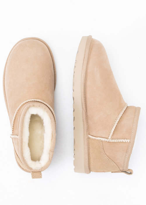 Damen Schneestiefel Beige UGG W CLASSIC ULTRA MINI