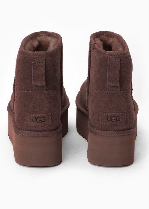 Damen Schneestiefel Braun UGG W CLASSIC MINI PLATFORM