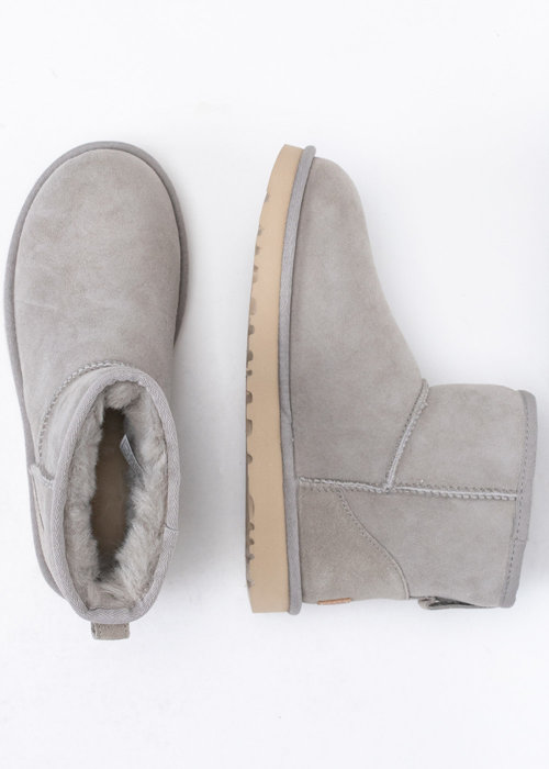 Damen Schneestiefel Grau UGG W CLASSIC MINI II 