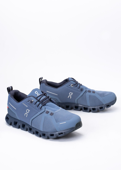 Damen Sneaker Blau On Running Cloud 5 Waterproof