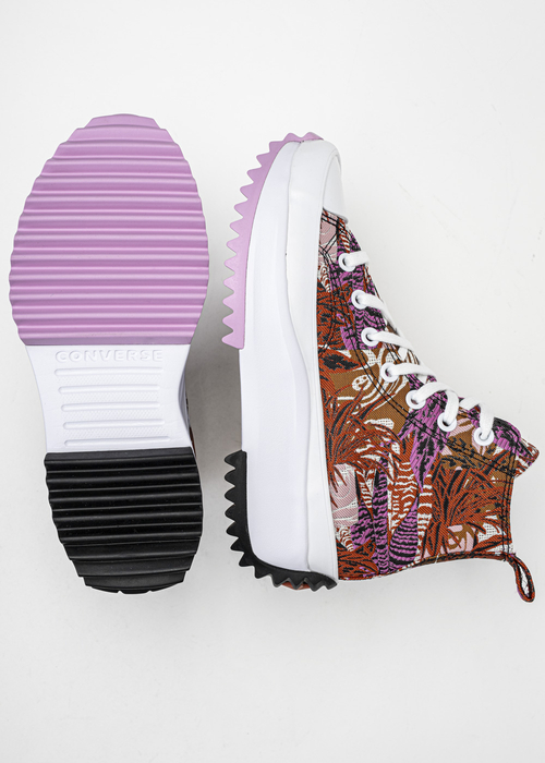 Damen Sneaker Converse Run Star Hike Platform Tropical Florals
