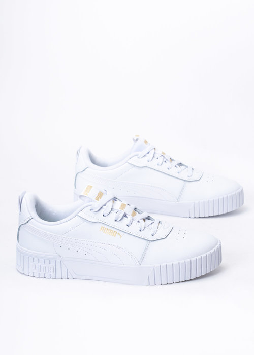 Damen Sneaker Weiß Puma Carina 2.0 Tape