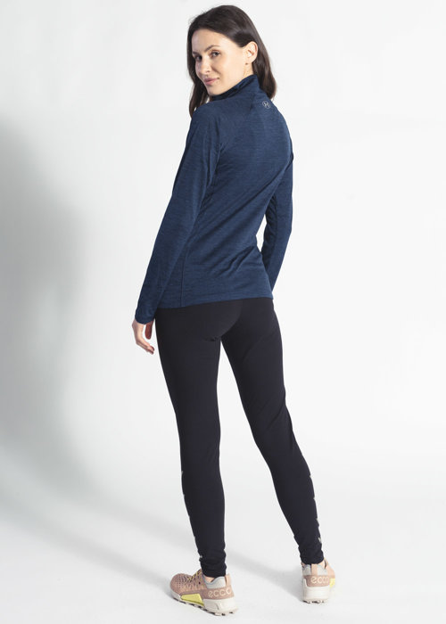 Damen Sweatshirts Dunkelblau UNDER ARMOUR TECH 1/2 ZIP - TWIST
