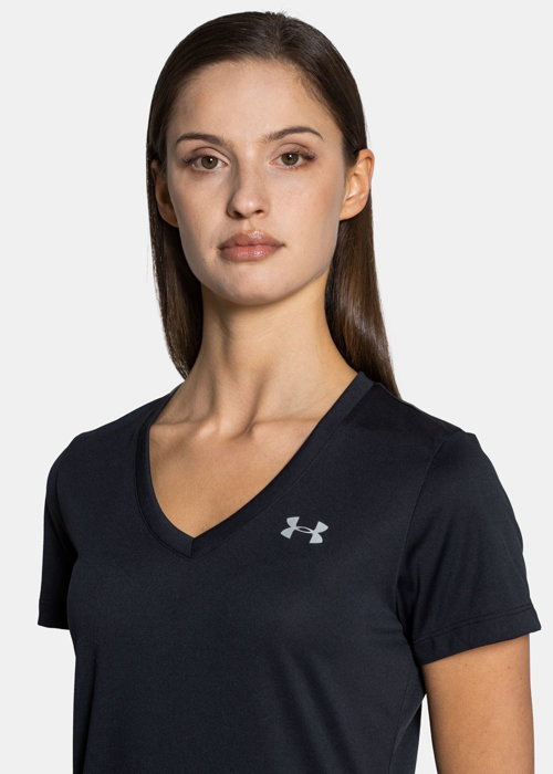 Damen T-Shirt Under Armour Tech Ssv Solid (1255839-002)