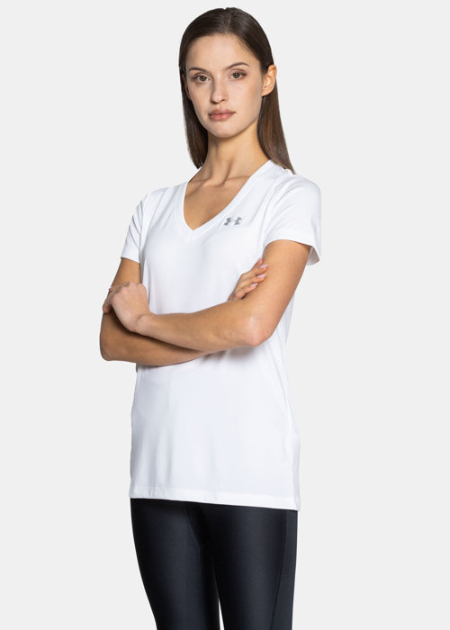 Damen T-Shirt Under Armour Tech Ssv Solid (1255839-100)