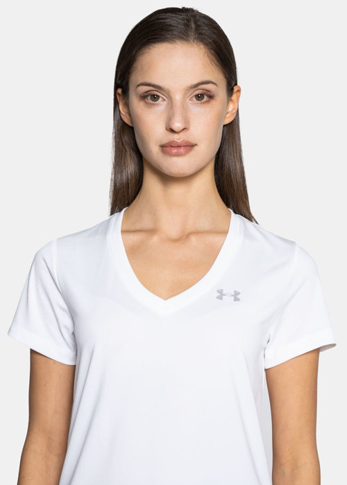 Damen T-Shirt Under Armour Tech Ssv Solid (1255839-100)