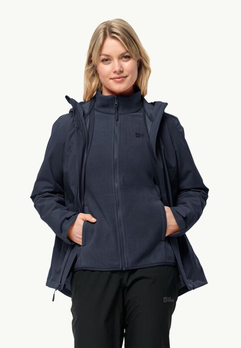 Damenjacke Jack Wolfskin MOONRISE 3IN1 JKT W 