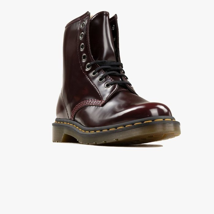 dr martens vegan 1460 cherry red