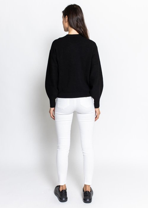 Guess Beatrice RN LS Sweater (W1YR0QZ26I0-JBLK)