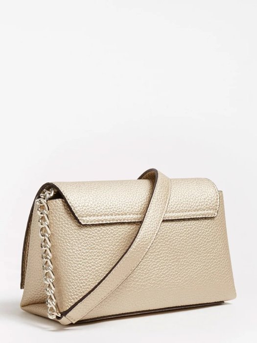 Guess Uptown Chic Mini Crossbody (HWMG7301780-GOL)