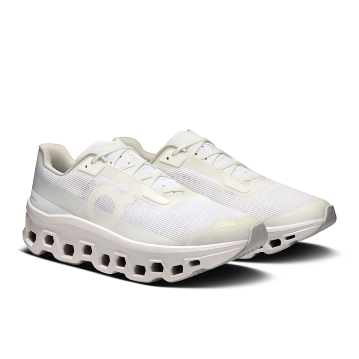 Herren Laufschuhe ON CLOUDMONSTER Void White | White