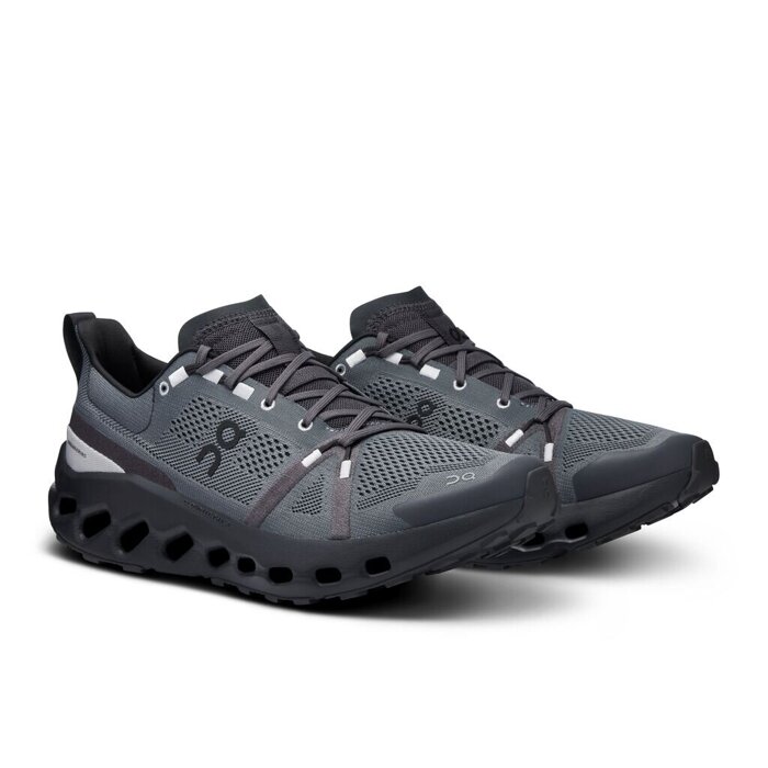 Herren Laufschuhe ON RUNNING CLOUDSURFER TRAIL ECLIPSE | BLACK