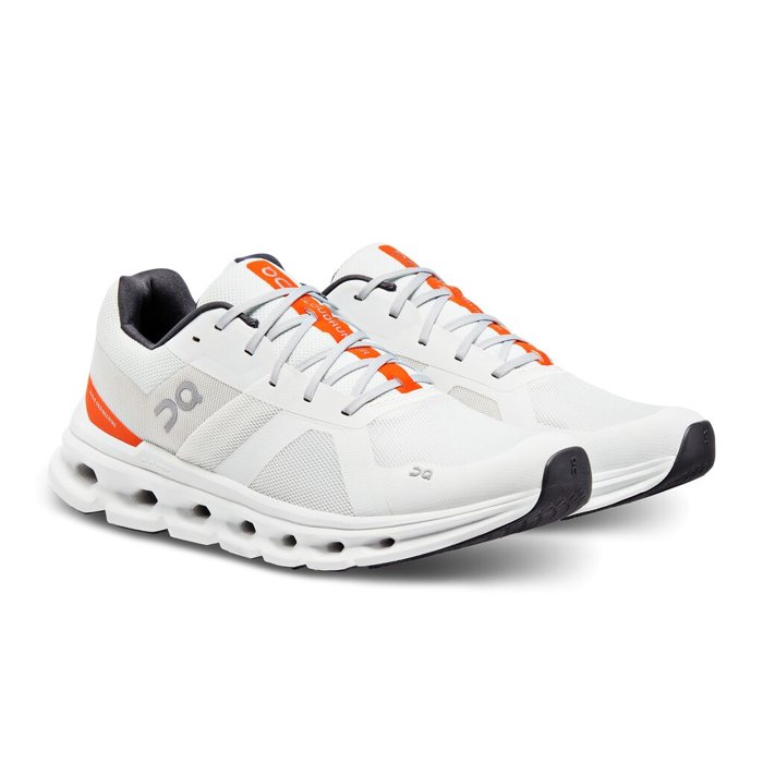 Herren Laufschuhe Weiß ON RUNNING CLOUDRUNNER