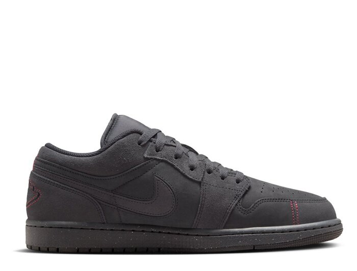 Herren Sneaker Nike Air Jordan 1 Low SE Craft "Dark Smoke Grey"