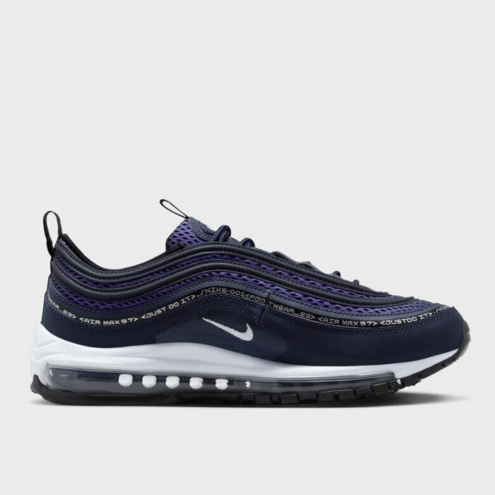 Herren Sneaker Nike Air Max 97 Just Do It Purple Navy