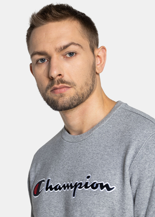 Herren Sweatshirt Champion Organic Cotton Blend Script Logo (216471-EM525)