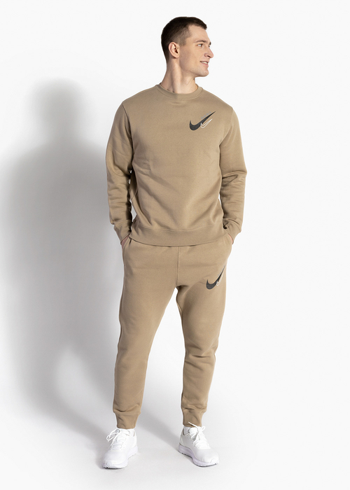 Herren Sweatshirts Beige Nike Sportswear Fleece