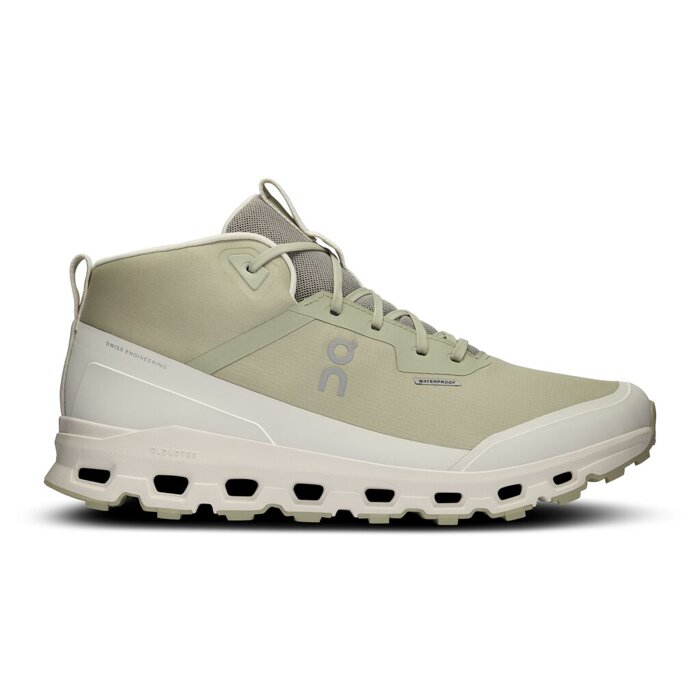 Herren Trekkingschuhe On Running Cloudroam Waterproof M Chalk | Ice