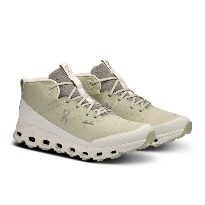 Herren Trekkingschuhe On Running Cloudroam Waterproof M Chalk | Ice