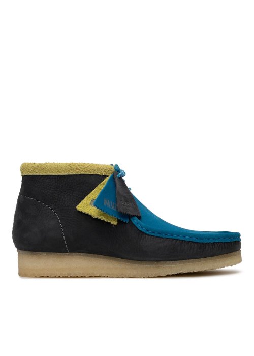 Herrenstiefel Clarks Boot Wallabee Ink Combi Mehrfarbig