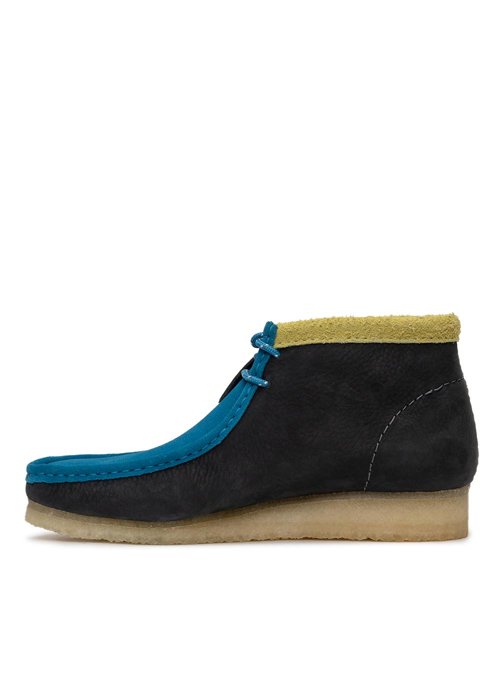 Herrenstiefel Clarks Boot Wallabee Ink Combi Mehrfarbig