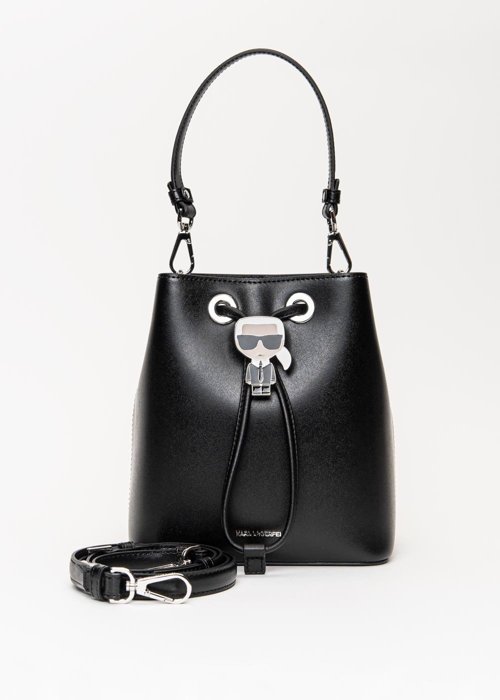 Karl Lagerfeld K/Ikonik Bucket Bag (205W3056-999)