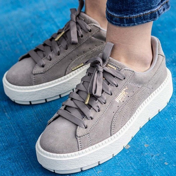 Puma Basket Platform Metallic (365830-06)