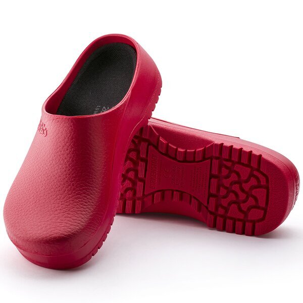 Unisex Pantoletten BIRKENSTOCK SUPER-BIRKI FUSION PU RED  