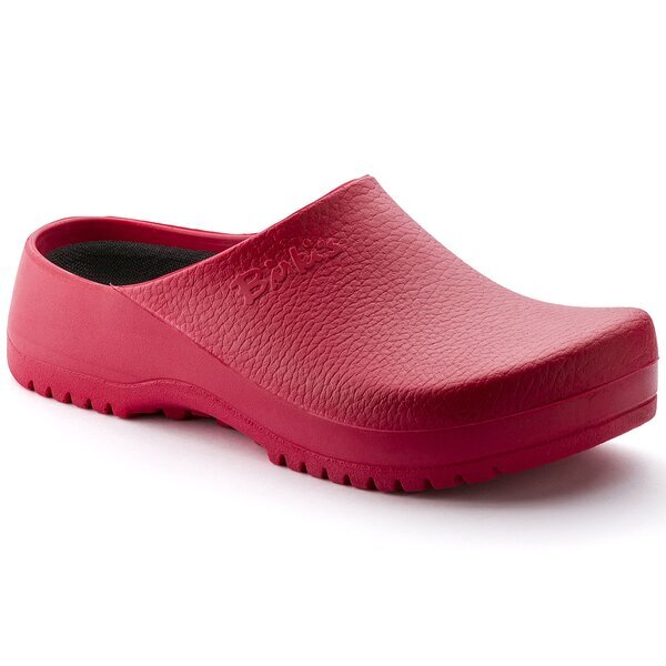 Unisex Pantoletten BIRKENSTOCK SUPER-BIRKI FUSION PU RED  