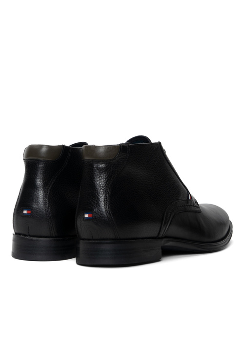 Tommy Hilfiger Casual Leather Laces Boot (FM0FM03780-BDS)