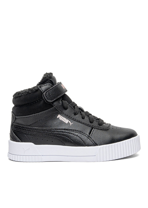 Sneaker für Kinder Schwarz Puma Carina Mid Fur PS