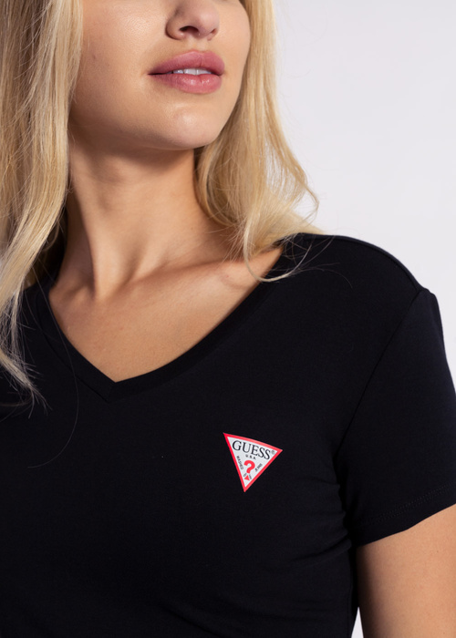 Guess Ss Vn Mini Triangle Tee (W1YI1AJ1311-JBLK)